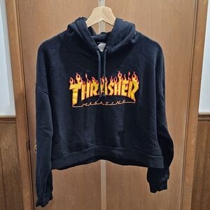 Women size S Thrasher cropped hoodie
